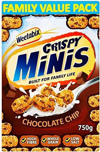 Weetabix Crispy Minis Chocolate Chip (750g) – Pack of 2