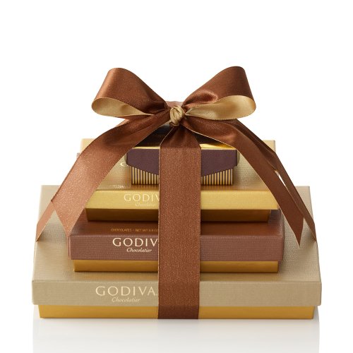 Godiva Chocolatier Sweet Surprise Gift Tower, 46 Count