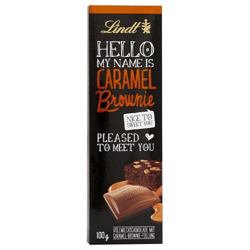 Lindt HELLO Caramel Brownie Bar