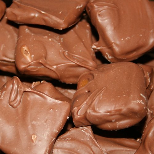 Chocolate Covered Butter Toffee (Milk Chocolate, 1 Pound) (With a No Melt Guarantee)