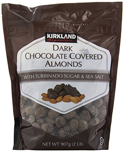 Kirkland Signature Dark Chocolate Covered Almonds, 32 Ounce