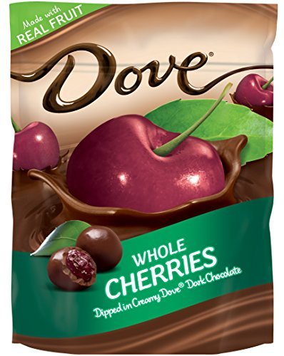 Dove Real Fruit Dipped in Dark Chocolate – Whole Cherries – 6 oz