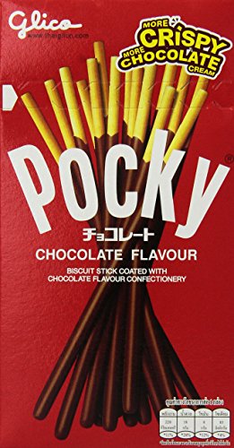 Pocky Chocolate Cream Covered Biscuit Sticks (Pack of 10)