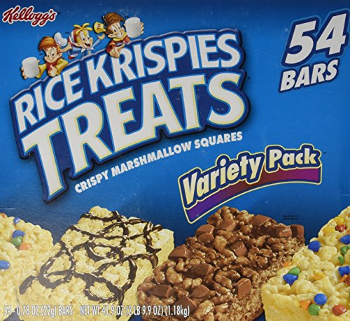 Kellogg’s Rice Krispies Treats 54 Bars Variety Pack