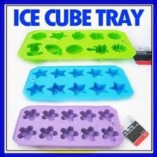 3 Silicone Ice Cube Maker Jelly Chocolate Cake Mold Tray New ! Variable trays
