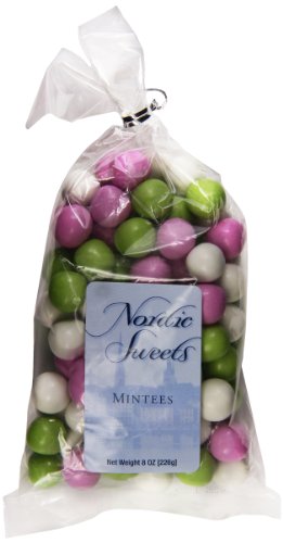 Nordic Sweets Mintees Chocolate Mint Creams, 8 Ounce