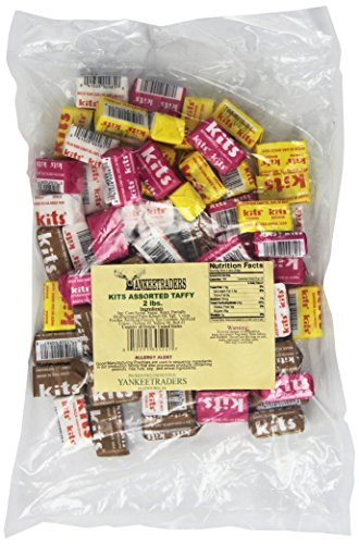 Kits Original Taffy Chews, 4 Assorted Flavors, 2 Pound