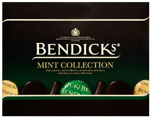 BENDICKS Mint Collection – Assortment of Dark Mint Chocolates 200g/7.04oz