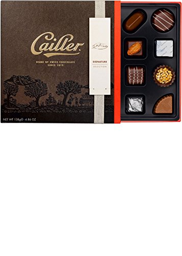 CAILLER Chocolate Signature Selection, Small Box Assortment, 4.9 Ounce, (16 Pieces)