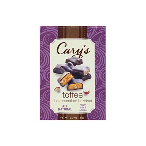 Cary’s Dark Chocolate Hazelnut Toffee 1.3 oz.