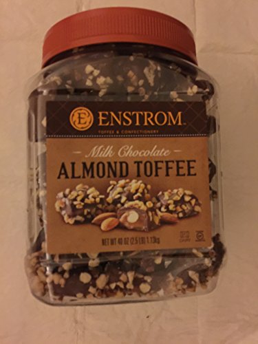 Enstrom Milk Chocolate Almond Toffee Nt Wt: 40 Oz, 1.13kg