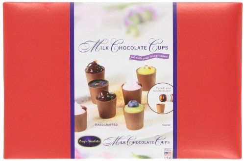 Lang’s Chocolates Milk Chocolate Dessert Cups Certified Kosher-Dairy, 64-Count Package
