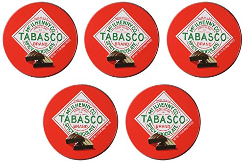 Tabasco “Spicy Dark Chocolate Wedges” – Pack of 5