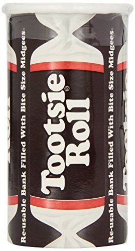 Tootsie Roll Bank, 4oz (Pack of 2)