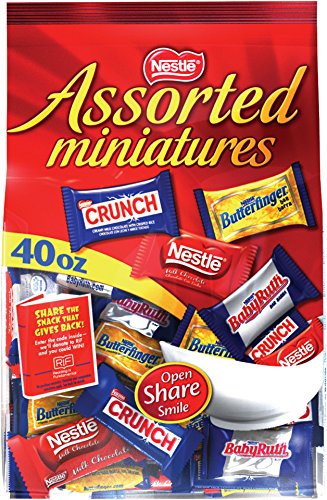 Nestle Assorted Miniatures Bag, 40 oz.