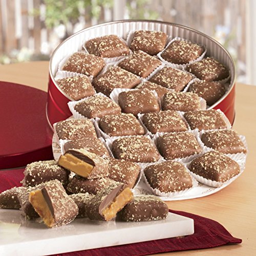 1-lb. Award-winning Milk Chocolate Covered Butter Toffee (approx. 35 Pieces) from The Swiss Colony