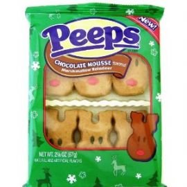 Peeps Chocolate Mousse Marshmallow Reindeer – Pack of 4