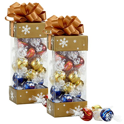 Lindor Lindt Assorted Chocolate Pinnacle Gift Box, 2 Count