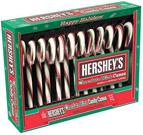 Hershey’s Candy Canes – Chocolate Mint – 12 ct