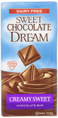 Sweet Chocolate Dream Creamy Sweet Chocolate Bar, 3 Ounce Bars (Pack of 12)