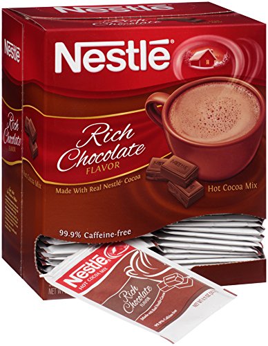 Nestle Hot Cocoa Mix, Rich Chocolate, 50 Count, 0.71 Ounce Packets