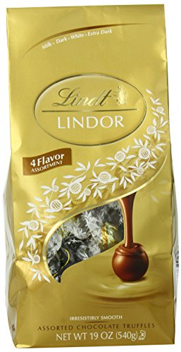 Lindt LINDOR Assorted Chocolate Truffles, 19oz
