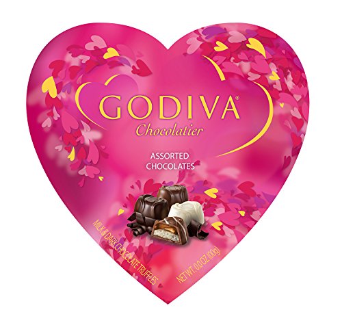 Godiva Chocolatier Belgian Chocolates Valentine’s Day Gift Heart