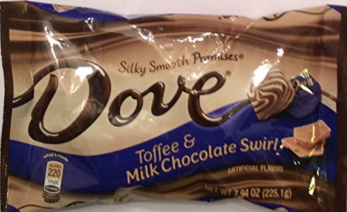 Dove Silky Smooth Promises Toffee & Milk Chocolate Swirl 7.94 Oz (Pack of 3)