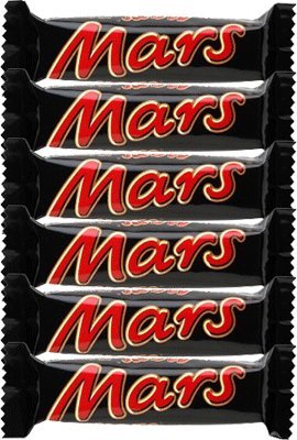 Mars Chocolate Bars, 6-Count (33.8g bars)