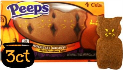 Chocolate Marshmallow Peeps Mousse Flavored Cats 4ct.- Pack of 3