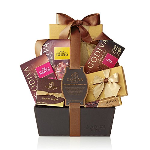 Godiva Chocolatier Chocolate Celebration Gift Basket, Classic
