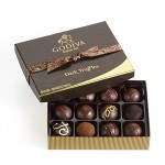 Godiva Chocolatier Dark Chocolate Truffles, 12 Count | Best Chocolate Shop