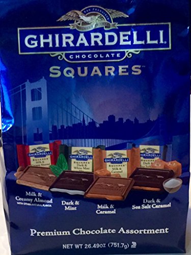 Ghirardelli Premium Chocolate Assortment Squares Blue, 26.49oz