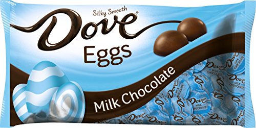 DOVE Easter Milk Chocolate Candy Eggs 8.87-Ounce Bag (Pack of 4)