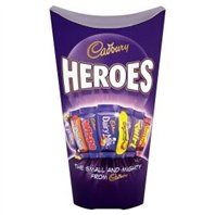 Cadburys Heroes Carton 350g with 20% Extra Free 420g