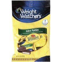 Weight Watchers Candy Mint Patties Covered in Rich Dark Chocolate — 3.25 oz