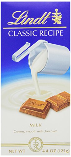 Lindt Classic Recipes Milk Chocolate, 4.4-Ounce Packages (Pack of 12)