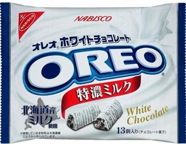 Nabisco Japanese Oreo White Chocolate 3.55oz (13pc)