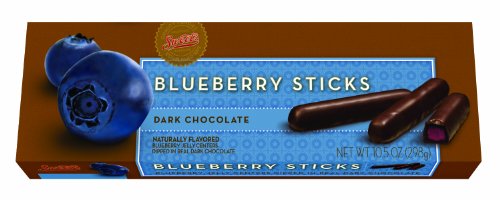 Sweet’s Dark Chocolate Blueberry Sticks, 10.5oz Box