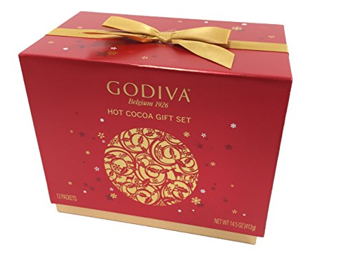 Special Edition Godiva Hot Chocolate Holiday Gift Set (14.5 Oz)