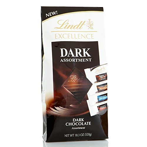 Lindt Excellence Assorted Chocolate Diamonds Bag, 52 Count
