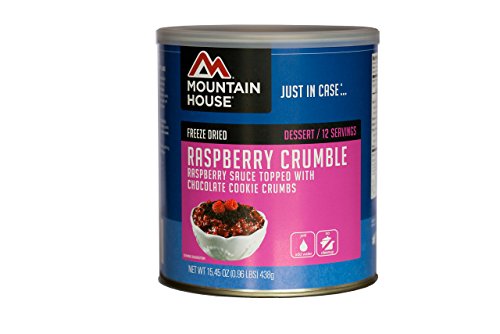 Mountain House #10 Can Raspberry Crumble (12- 1/2 cup servings)