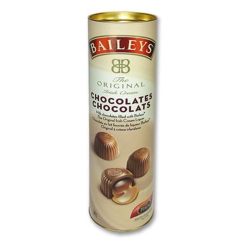 Baileys Chocolates, Milk Chocolates filled with Baileys The Original Irish Cream Liquor, 7oz Tube