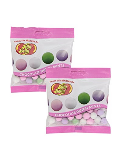 Jelly Belly Chocolate Dutch Mints 2.9 Oz (2 Pack)