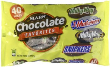 Mars Variety Mix – Chocolate Favorites – 40 Count