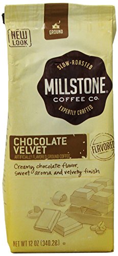 Millstone Chocolate Velvet Ground Coffee, 12 Ounce Packages (Pack of 2)