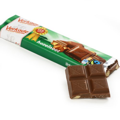 Verkade Dutch Chocolate Bar – Milk Hazelnut (2.6 ounce)