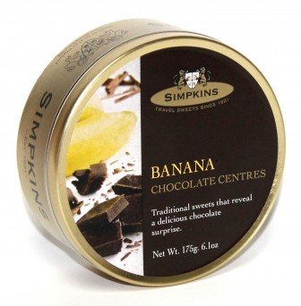 Simpkins Travel Banana Chocolate Center – 6.1oz – 6 Pack