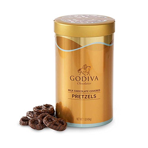 Godiva Chocolatier Milk Chocolate Covered Pretzels