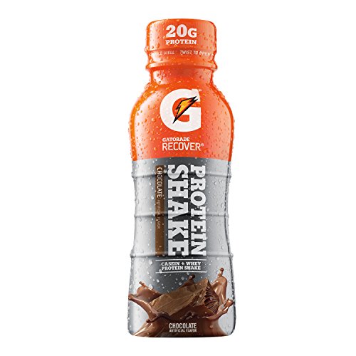Gatorade Recover Protein Shake, Chocolate, 11.16 Ounce, 12 Count